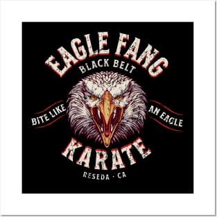 Eagle Fang Vintage Black Belt Karate Posters and Art